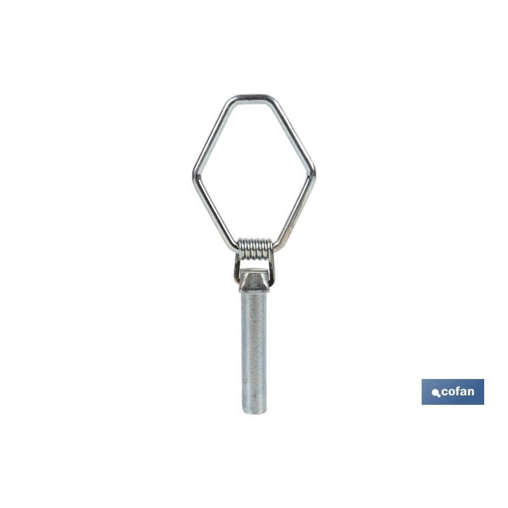 PASADOR DE ANILLA DE SEGURIDAD Ø10,5 MM (PACK: 50 UDS)