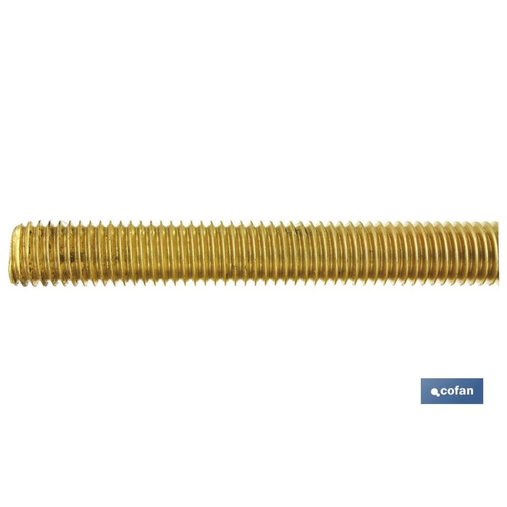 DIN 975 M-6  LATON (PACK: 1 UDS)