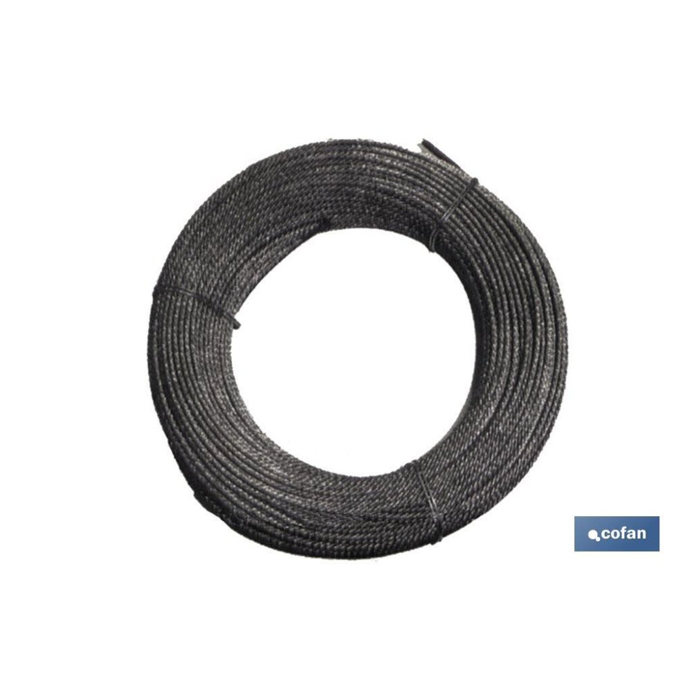 ROLLO CABLE GALVANIZADO 25 MTS. 10MM. (PACK: 1 UDS)
