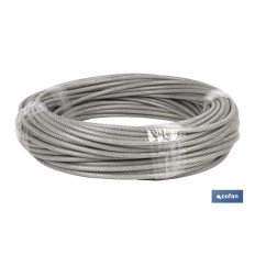 CABLE ACERO (4mm) 2X4MM...