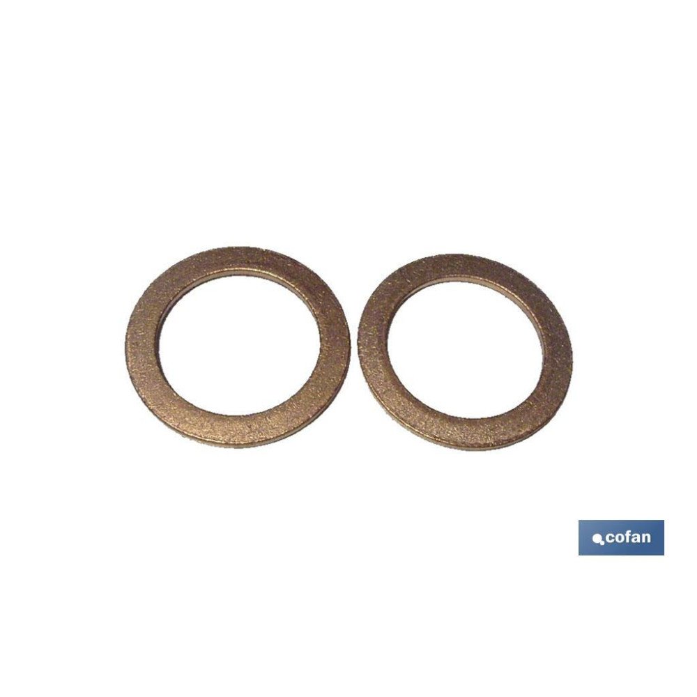 ARANDELA COBRE 5X9X1,5 (PACK: 100 UDS)