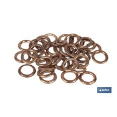 ARANDELA DE COBRE PARA TAPON CARTER 10X14 (PACK: 100 UDS)