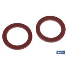 ARANDELA DE FIBRA ROJA M-4 X 8 X 1,5 (PACK: 100 UDS)