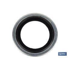 ARANDELA METAL GOMA M-6 (PACK: 100 UDS)