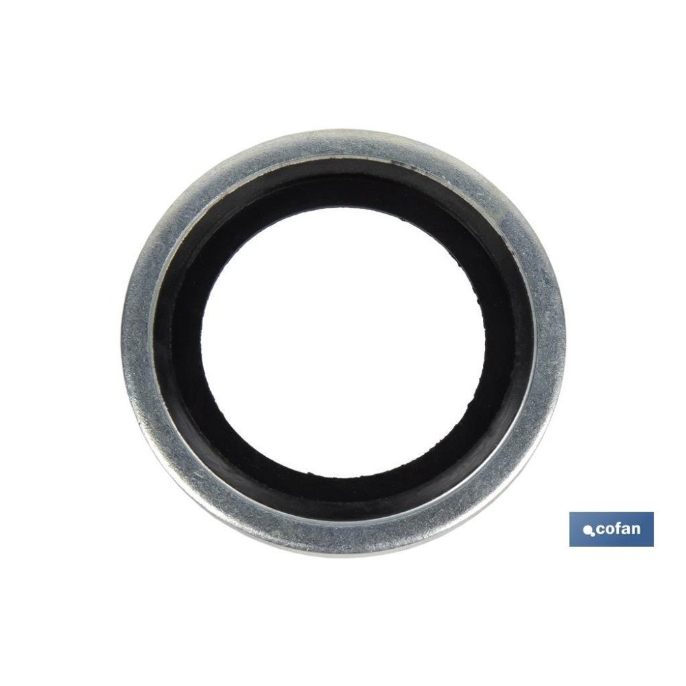 ARANDELA METAL GOMA M-6 (PACK: 100 UDS)