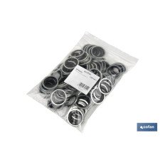 ARANDELA METAL GOMA M-6 (PACK: 100 UDS)
