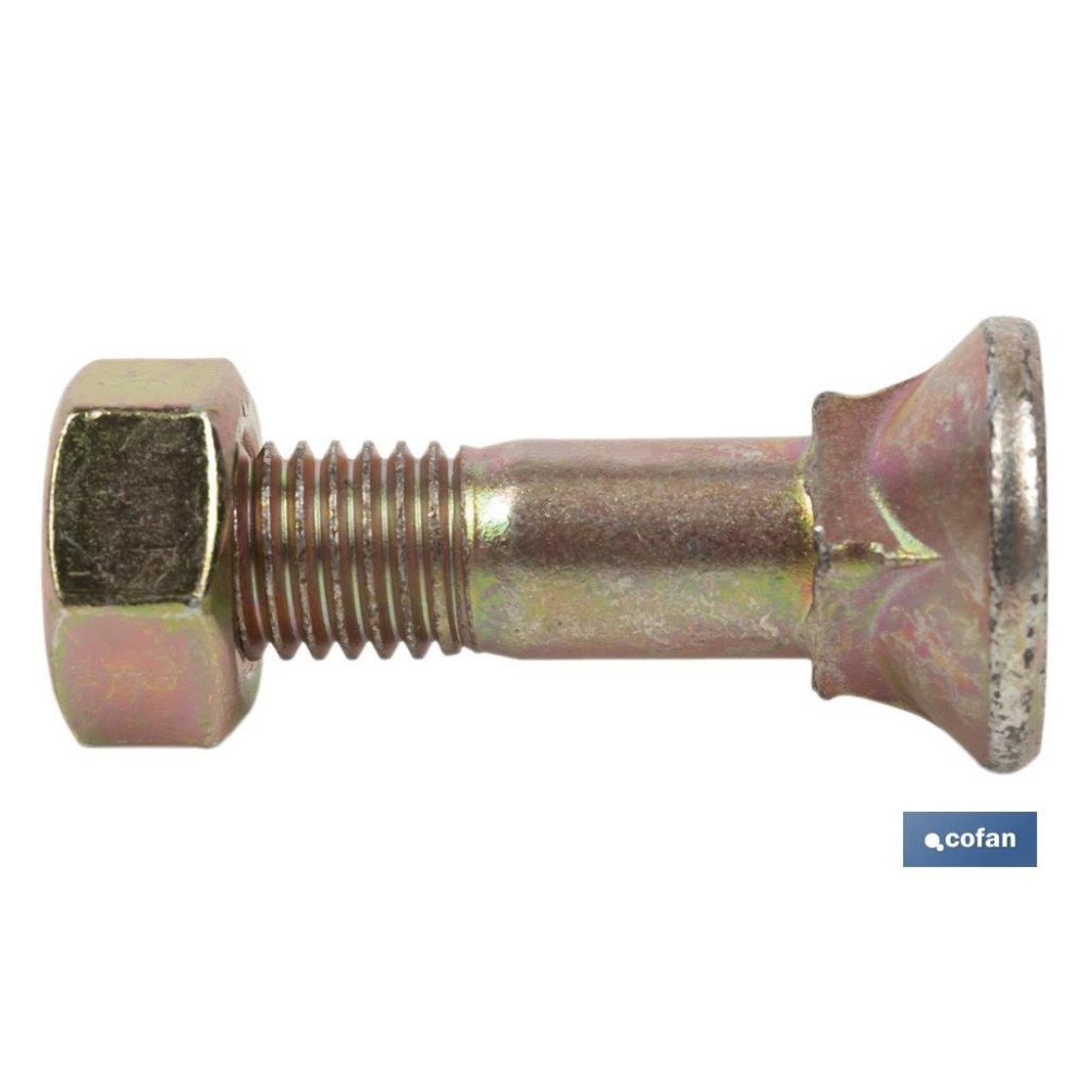 DIN-608/934  C-8.8  M-12X60 BICROMATADO (PACK: 50 UDS)