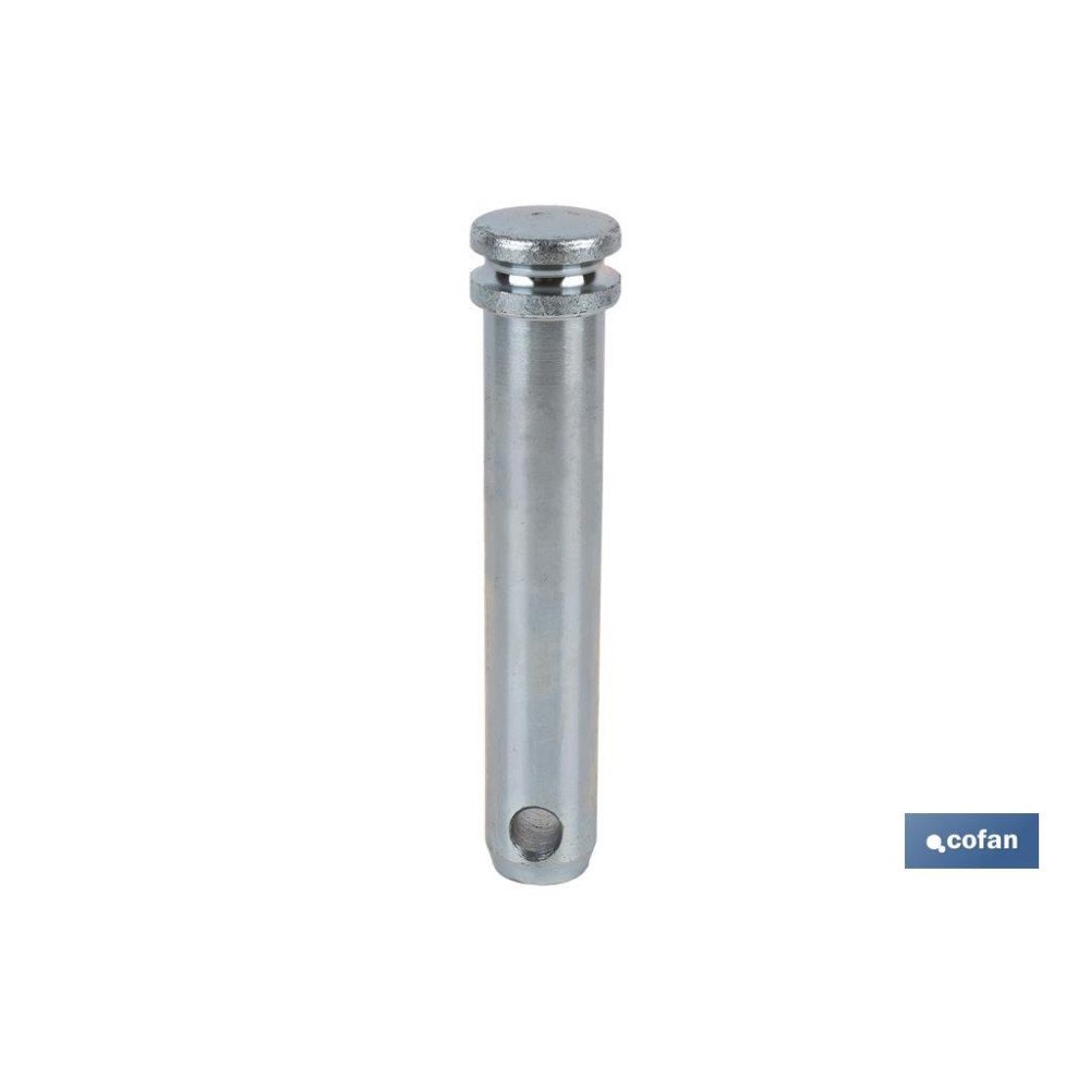 PERNO PARA TERCER PUNTO CON CABEZA Ø28 X 130 MM (PACK: 5 UDS)