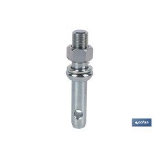 PERNO ROSCADO PARA ENGANCHE APEROS M 22 X Ø22 MM (PACK: 5 UDS)