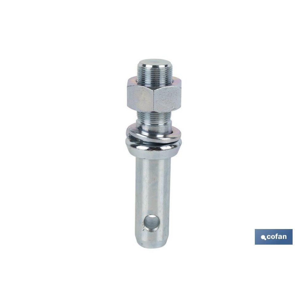 PERNO ROSCADO PARA ENGANCHE APEROS M 27 X Ø28 MM (PACK: 5 UDS)