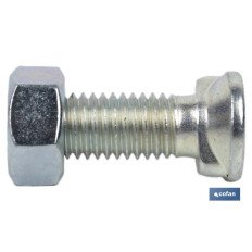 TORNILLO DOS PRISIONEROS C-8.8 M-12X35 ZINCADO (PACK: 50 UDS)