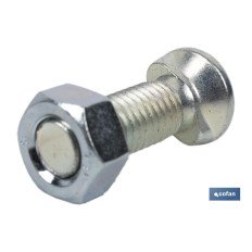 TORNILLO DOS PRISIONEROS C-8.8 M-12X35 ZINCADO (PACK: 50 UDS)