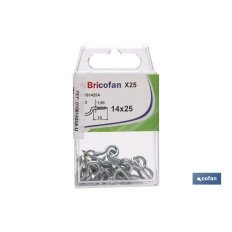 BL 5 UDS. 19X60 ZINCADO (PACK: 12 UDS)