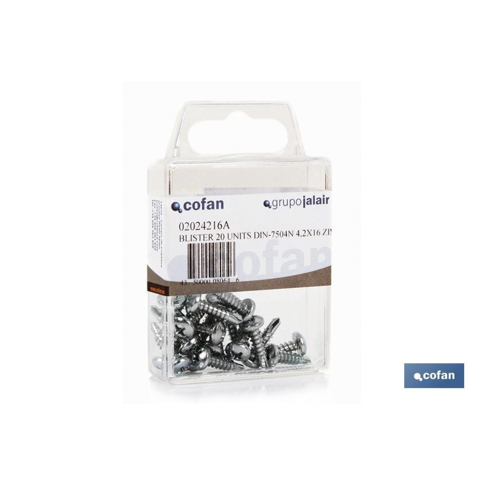 BLÍSTER DE 15 UDS. DIN-7504N 35X95 ZINC VENTA UNITARIA (PACK: 1 UDS)