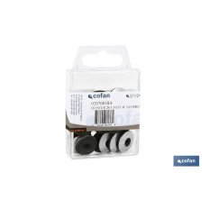BLÍSTER DE 20 UDS. ARANDELAS CON NEOPRENO 18 MM VENTA UNITARIA (PACK: 1 UDS)