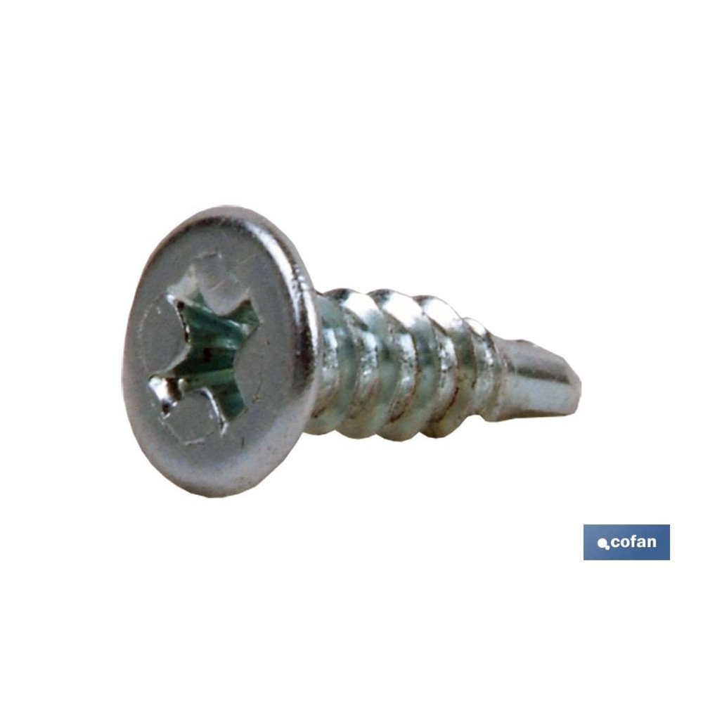 TORNILLO AUTOT. EXTRAPLANO 4,2 X 23 ZINCADO (PACK: 500 UDS)