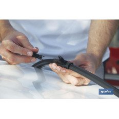 ESCOBILLA LIMPIAPARABRISAS FLEXIBLE 16” 41CM (PACK: 1 UDS)