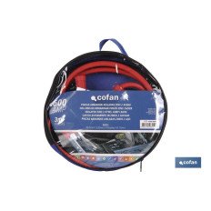 PINZAS DE ARRANQUE AISLADAS DE ZINC/ACERO 3M 600AMP V.I. (PACK: 1 UDS)