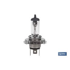 LÁMPARA HALÓGENA COFAN H4 (P43t) 12V 60/55W (PACK: 1 UDS)
