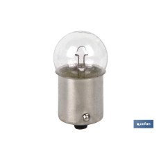 LÁMPARA COFAN PILOTO R5W (BA15s SCC) 12V (PACK: 10 UDS)