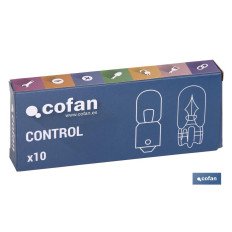 LÁMPARA S/CASQUILLO W5W 12V AMBAR (PACK: 10 UDS)