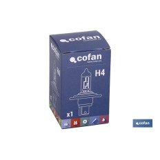 LÁMPARA HALÓGENA COFAN H4 (P43T) 24V 75/70W (PACK: 1 UDS)