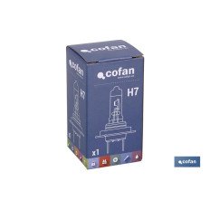 LÁMPARA HALÓGENA COFAN H7 (PX26D) 24V 70W (PACK: 1 UDS)