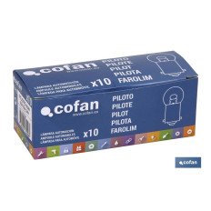 LÁMPARA COFAN PILOTO R5W (BA15s) 24V (PACK: 10 UDS)