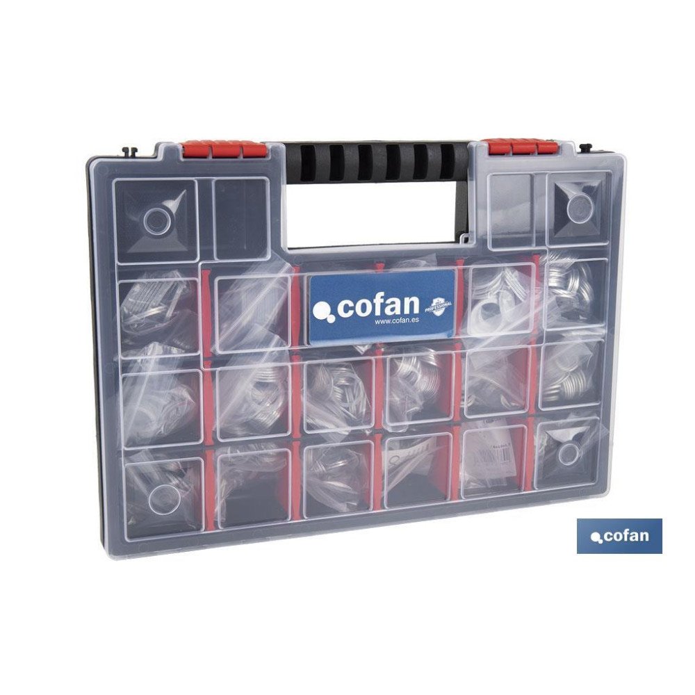 MALETIN 760 ARANDELAS ALUMINIO (PACK: 1 UDS)