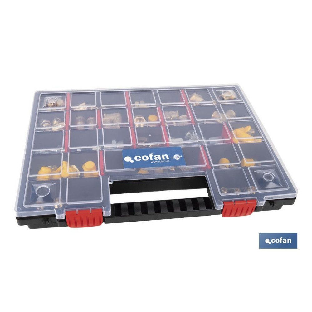 MALETIN RACORES METÁLICOS RAUFOSS 90 pcs (PACK: 1 UDS)