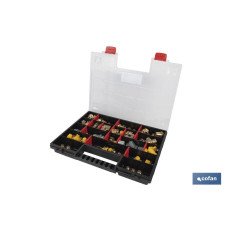 MALETIN RACORES METÁLICOS RAUFOSS 90 pcs (PACK: 1 UDS)
