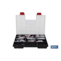 MALETIN ABRAZADERAS MET. DOS OREJAS (PACK: 1 UDS)