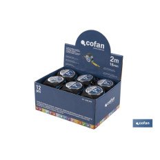 EXPOSITOR FLEXÓMETRO STANDARD + MOSQUETÓN 12 UDS. (PACK: 1 UDS)