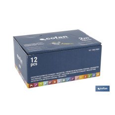 EXPOSITOR FLEXÓMETRO STANDARD + MOSQUETÓN 12 UDS. (PACK: 1 UDS)