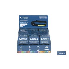 EXPOSITOR LINTERNA DUAL DE CABEZA 12 UDS (PACK: 1 UDS)