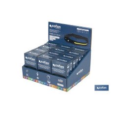 EXPOSITOR LINTERNA DUAL DE CABEZA 12 UDS (PACK: 1 UDS)