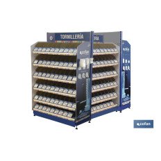 EXPOSITOR DE TORNILLERÍA DE 240 GAVETAS (PACK: 1 UDS)