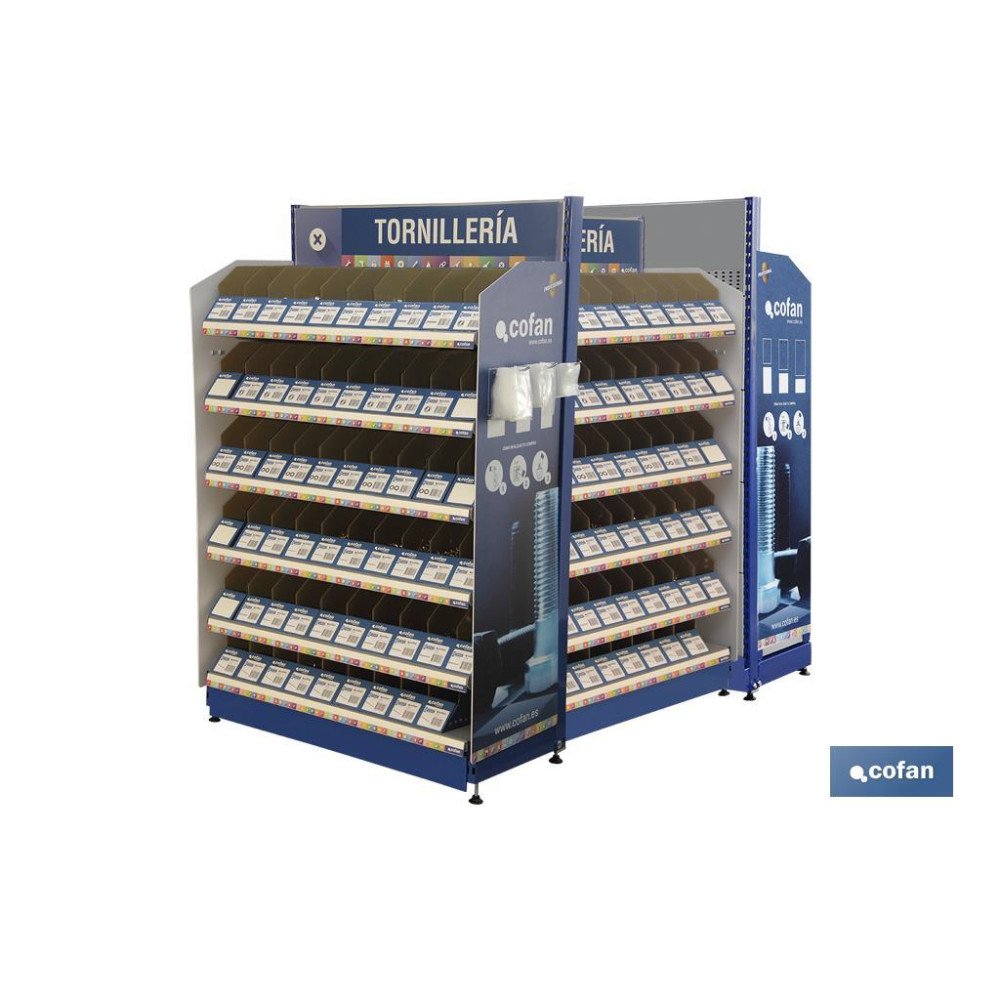EXPOSITOR DE TORNILLERÍA DE 240 GAVETAS (PACK: 1 UDS)