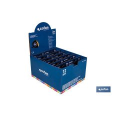 EXPOSITOR FLEXÓMETRO PROTEC. GOMA 19 MM X 3 M 12 UDS. (PACK: 1 UDS)
