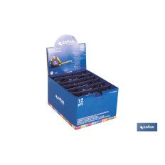 EXPOSITOR FLEXÓMETRO MAGNÉTICO 19 MM X 5 M 12 UDS. (PACK: 1 UDS)