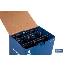 EXPOSITOR FLEXÓMETRO MAGNÉTICO 25 MM X 8 M 6 UDS. (PACK: 1 UDS)