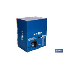 EXPOSITOR FLEXÓMETRO HOJA NEGRA DOBLE CARA 19 MM X 3 M 12 UDS. (PACK: 1 UDS)