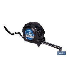EXPOSITOR FLEXÓMETRO HOJA NEGRA DOBLE CARA 19 MM X 3 M 12 UDS. (PACK: 1 UDS)