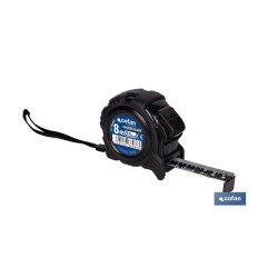 EXPOSITOR FLEXÓMETRO HOJA NEGRA DOBLE CARA 25 MM X 8 M 6 UDS. (PACK: 1 UDS)