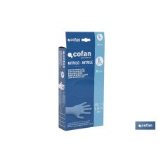 EXPOSITOR CAJA 30 UNDS. GUANTES NITRILO T-L (PACK: 1 UDS)
