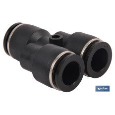 EMPALME RÁPIDO EN FORMA DE Y M-16 (PACK: 5 UDS)