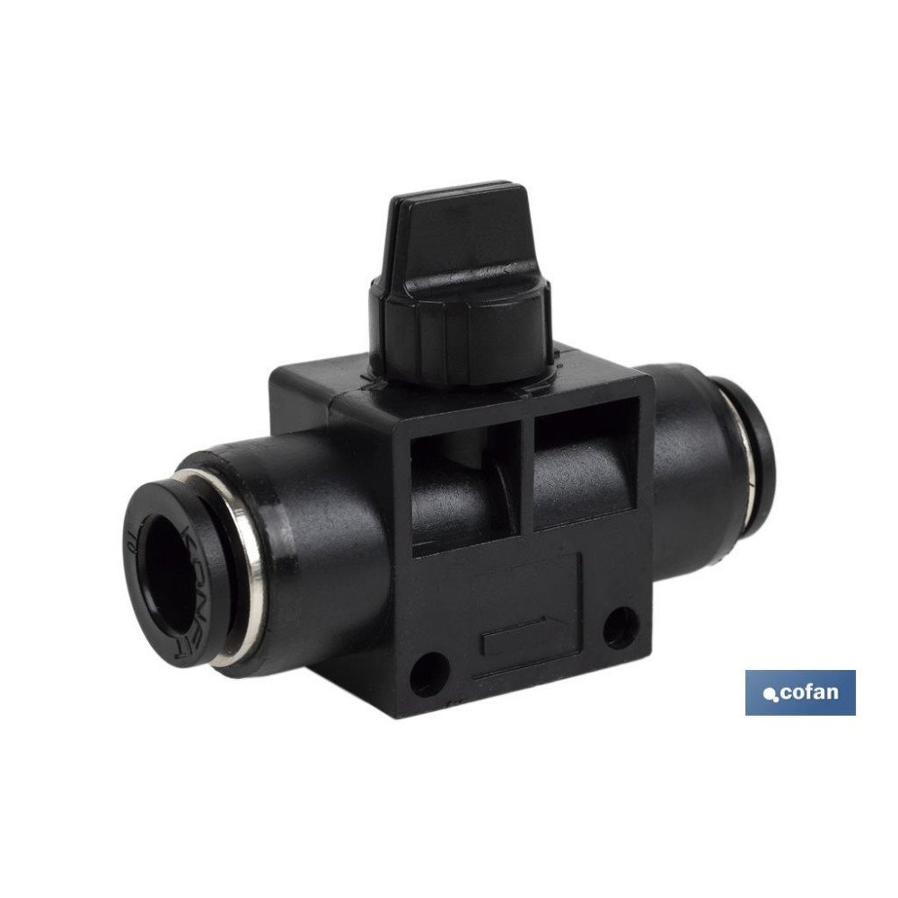 VALVULA DE CIERRE TUBO T-10 (PACK: 1 UDS)