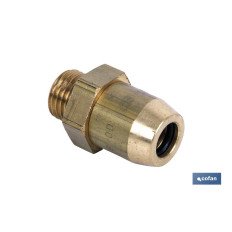 CONECTOR RAUFOSS TUBO 1/4-ROSCA 14X1,5 (PACK: 1 UDS)