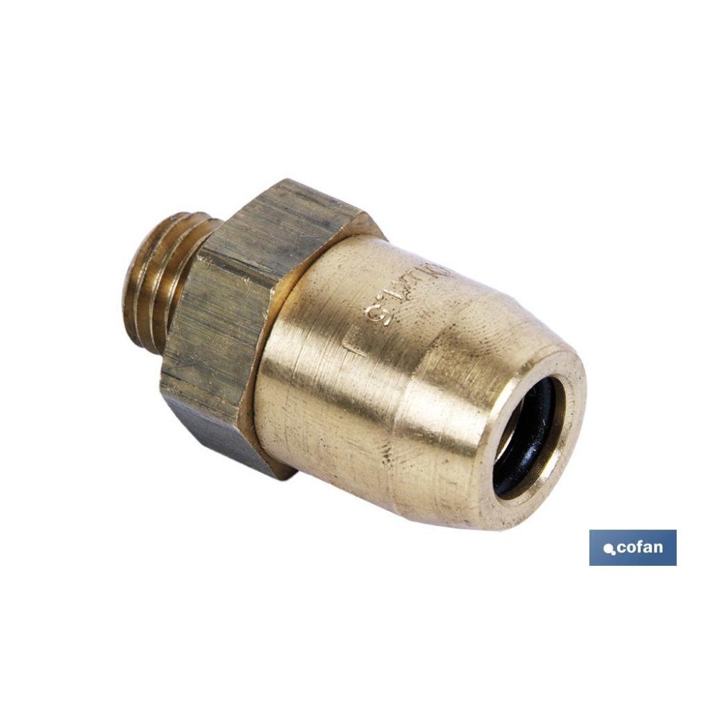 CONECTOR  R TUBO 6X1-ROSCA 14X1,5 (PACK: 1 UDS)