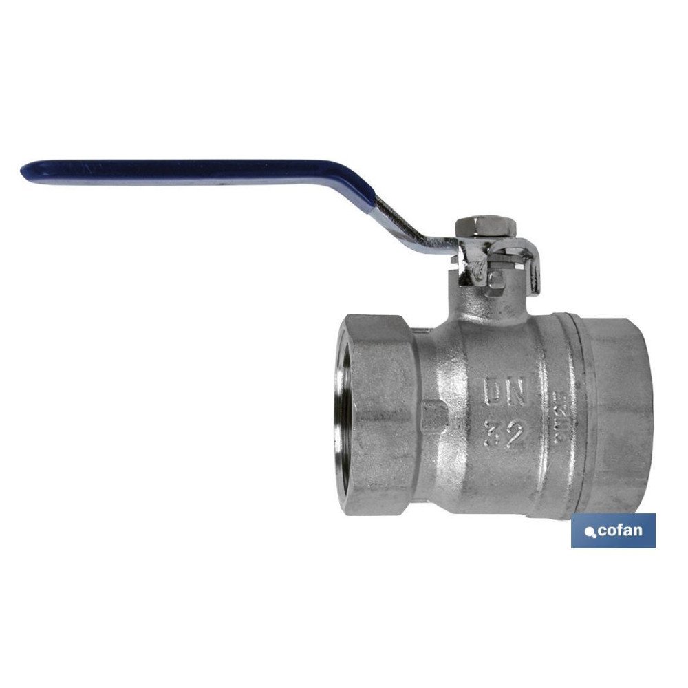 VALVULA BOLA PASO TOTAL (H-H) PN-25 R-1/2 (PACK: 1 UDS)